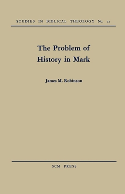 The Problem of History in Mark B0014CEGZ8 Book Cover