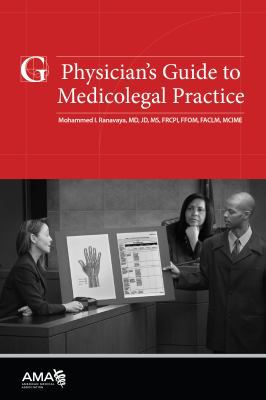 Physician's Guide to Medicolegal Practice 1622028856 Book Cover