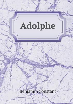 Adolphe [French] 5518980310 Book Cover