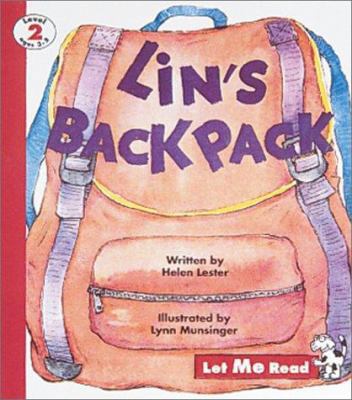Lin's Backpack, Let Me Read Series, Level 2 (Ag... 0673361942 Book Cover