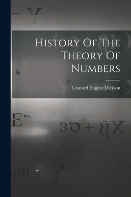 History Of The Theory Of Numbers 1016453906 Book Cover