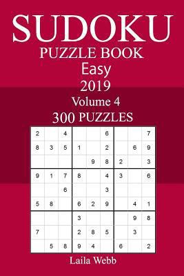 300 Easy Sudoku Puzzle Book 2019 172616134X Book Cover