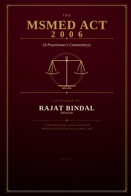 Msmed Act, 2006 a Practitioner's Commentary B0HH4CW2T3 Book Cover