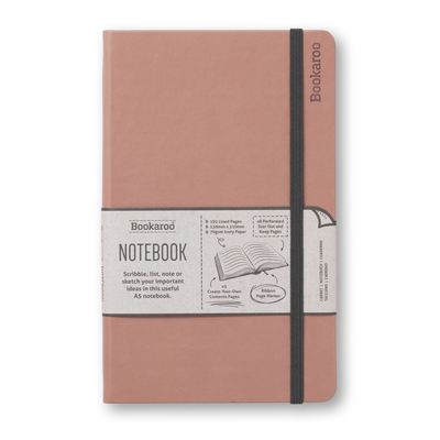 Bookaroo Notebook (A5) Blush B09WN7MNTC Book Cover