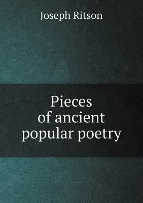 Pieces of ancient popular poetry 5518862571 Book Cover