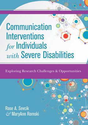 Communication Interventions for Individuals wit... 1598573632 Book Cover