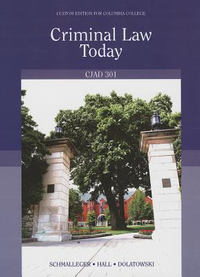 Criminal Law Today 0558440568 Book Cover