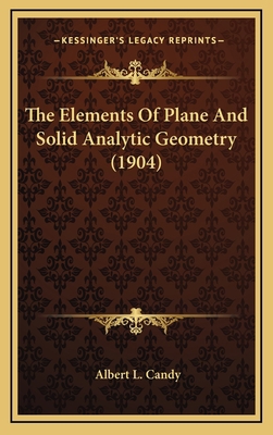 The Elements of Plane and Solid Analytic Geomet... 1164302027 Book Cover