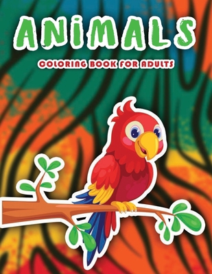 Animals coloring book for adults: 50 Beautiful animals hand drawn designs to color, Helpful for stress relieving and relaxation, Quarantine coloring book