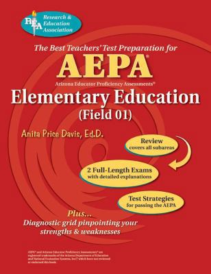 AEPA Elementary Education (Field 01) (REA) -Ari... 0738601683 Book Cover