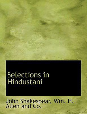 Selections in Hindustani [Hindi] 1140349457 Book Cover