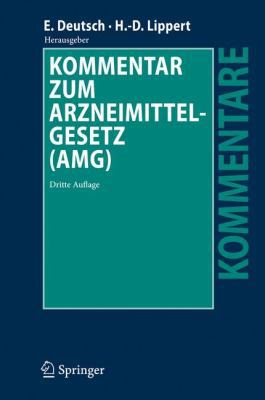 Kommentar Zum Arzneimittelgesetz (Amg) [German] 3642014542 Book Cover