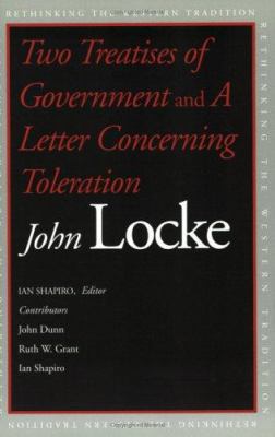 Two Treatises of Government and a Letter Concer... 0300100175 Book Cover