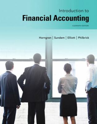 Introduction to Financial Accounting 0133251039 Book Cover