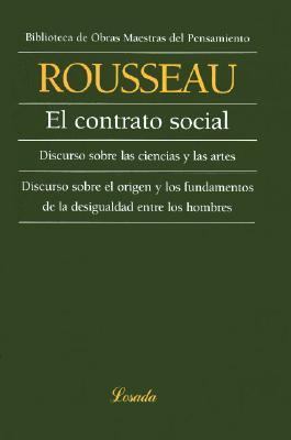 El contrato social. Discursos (Spanish Edition) [Spanish] 9500378310 Book Cover