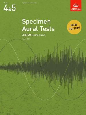 Specimen Aural Tests, Grades 4 5            Book Cover