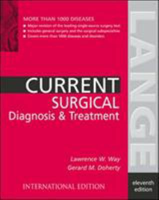 Current Surgical Diagnosis and Treatment 0071124446 Book Cover