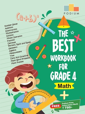 The Best Math Workbook for Grade 4 9390354722 Book Cover