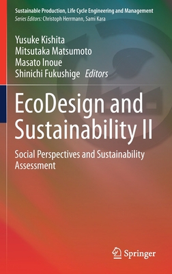 EcoDesign and Sustainability II: Social Perspec... 9811567743 Book Cover
