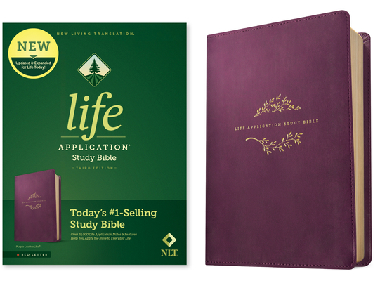 NLT Life Application Study Bible, Third Edition... 1496455185 Book Cover