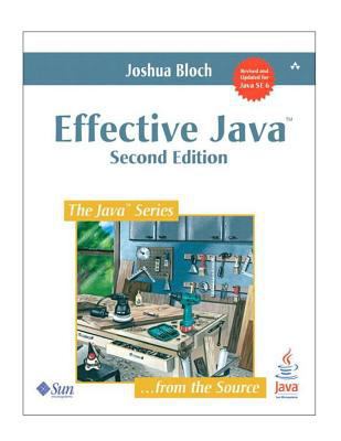 Effective Java, 2nd Edition 1533251495 Book Cover