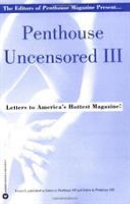 Penthouse Uncensored III 0446679747 Book Cover