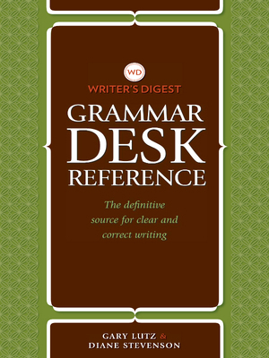 Writer's Digest Grammar Desk Reference: The Def... 1599632209 Book Cover