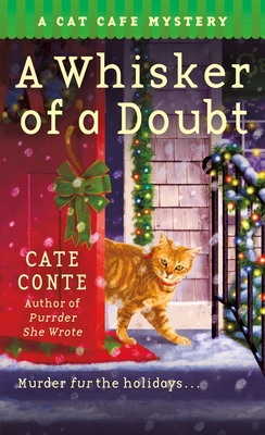 A Whisker of a Doubt: A Cat Cafe Mystery 1250761530 Book Cover