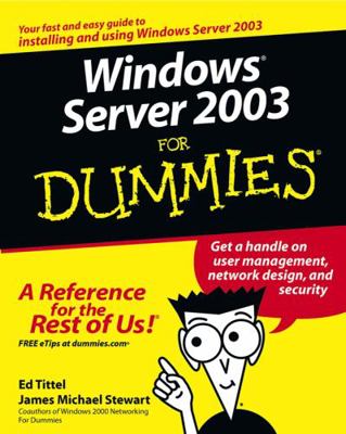 Windows Server 2003 for Dummies 0764516337 Book Cover