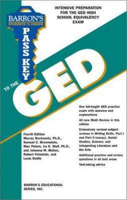 Pass Key to the Ged High School Equivalency Exa... 0764113720 Book Cover