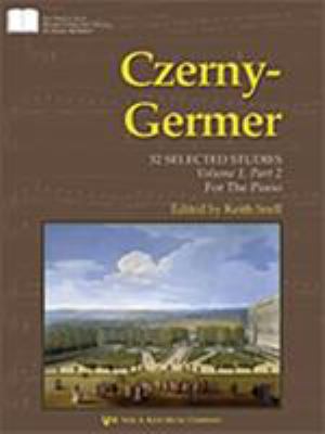 GP446 - Czerny-Germer: Volume 1: 32 Selected St... 0849763711 Book Cover