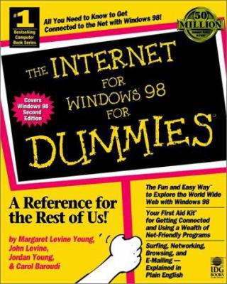 The Internet for Windows 98 For Dummies 0764503502 Book Cover
