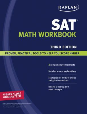 Kaplan SAT Math Workbook 1419552139 Book Cover