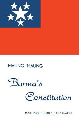 Burma's Constitution B00H841Q18 Book Cover