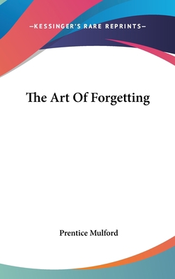The Art of Forgetting 1161505229 Book Cover
