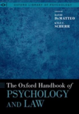 The Oxford Handbook of Psychology and Law 0197649130 Book Cover