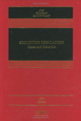 Securities Regulation: Cases And Materials 0735559600 Book Cover