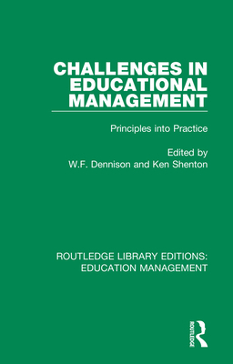 Challenges in Educational Management: Principle... 1138545341 Book Cover