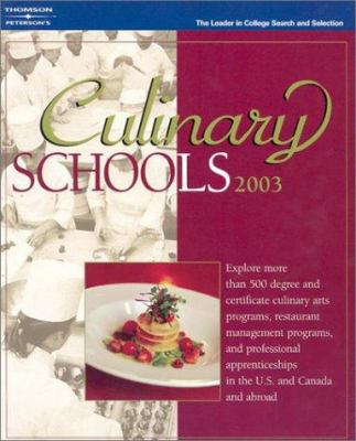 Culinary Schools 6th ed 0768908175 Book Cover