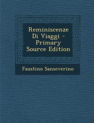 Reminiscenze Di Viaggi [Italian] 1287365701 Book Cover