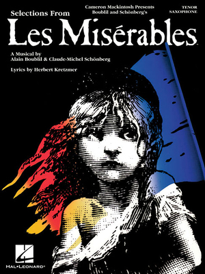 Les Miserables: Instrumental Solos for Tenor Sax 1423454170 Book Cover