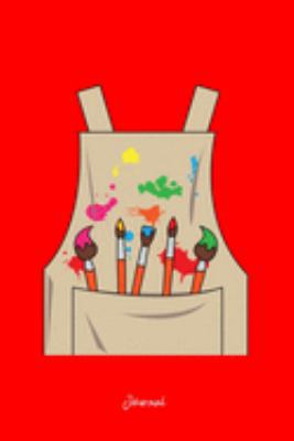 Journal: Dot Grid Journal - Artis Apron Art Brush Costume Cool Easy Halloween Gift - Red Dotted Diary, Planner, Gratitude, Writing, Travel, Goal, Bullet Notebook 169536452X Book Cover