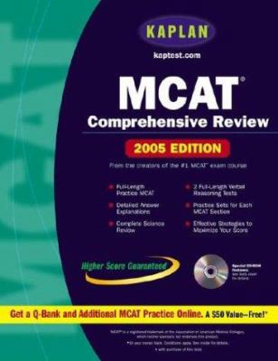 Kaplan MCAT Comprehensive Review , 2005 Edition... 0743252055 Book Cover