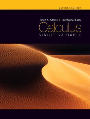 Calculus: Single Variable, Seventh Edition (7th... 0321549279 Book Cover