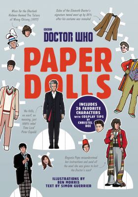 Doctor Who: Paper Dolls: A Coloring Book 0062685384 Book Cover