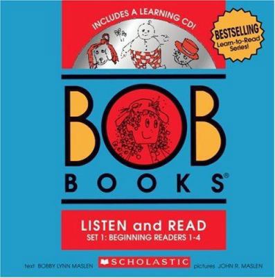 Set 1: Beginning Readers 1-4 [With CD] 0545019184 Book Cover