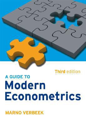A Guide to Modern Econometrics 3e 0470517697 Book Cover