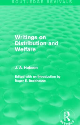 Writings on Distribution and Welfare (Routledge... 0415825458 Book Cover