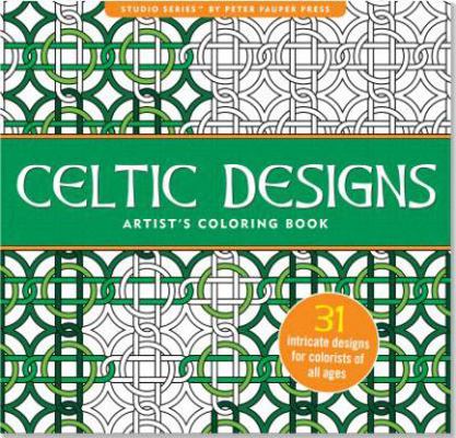 Celtic Designs Artist's Coloring Book 1441317430 Book Cover