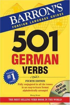 501 German Verbs [With CDROM] 0764193937 Book Cover